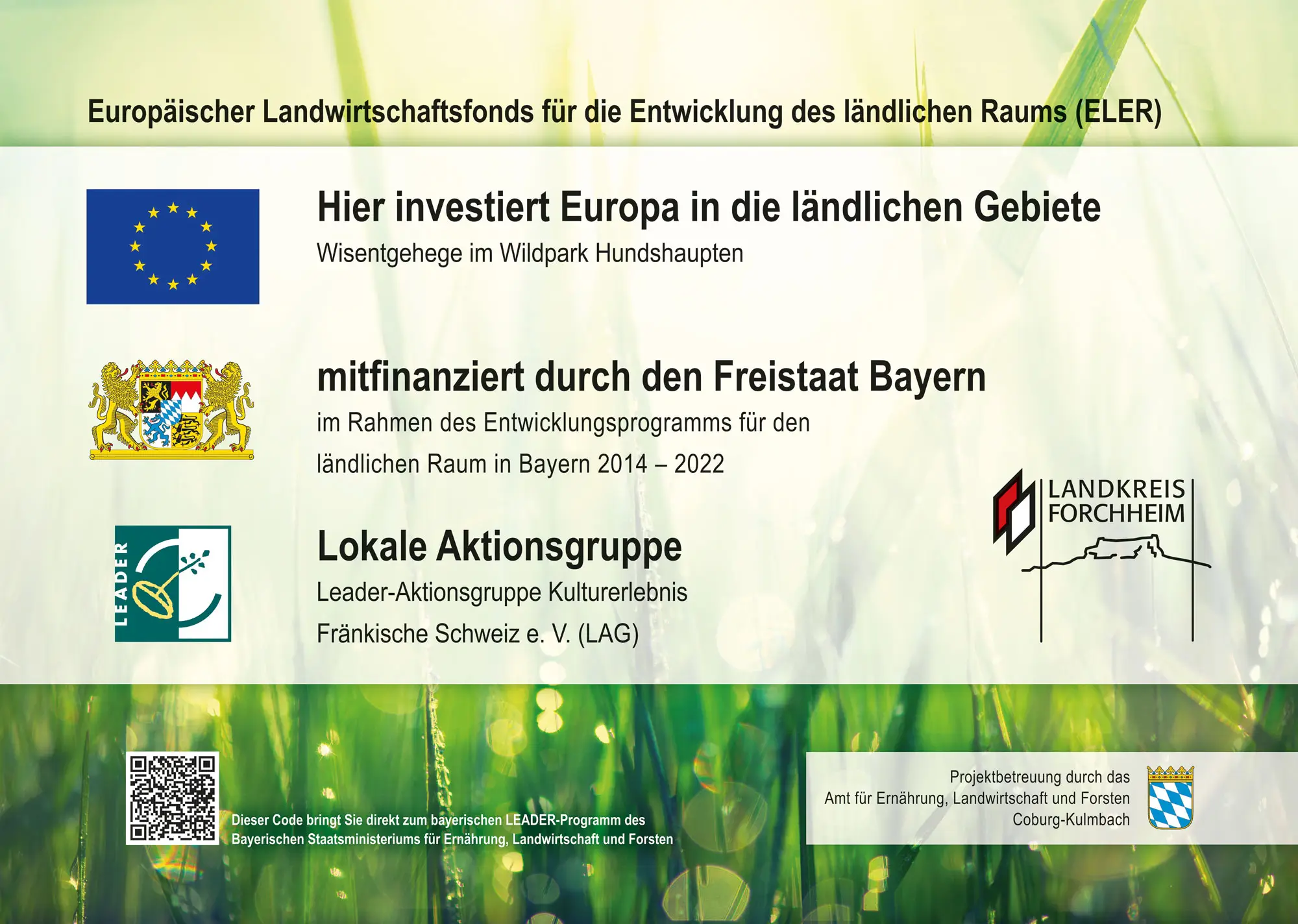 Europäischer Landwirtschaftsfonds für die Entwicklung des ländlichen Raums (ELER) Informationen